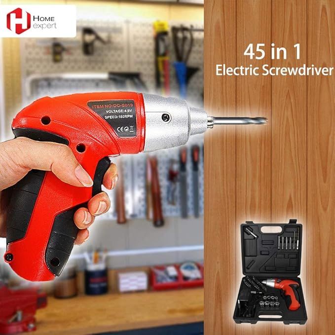 45 PCs Cordless Screwdriver