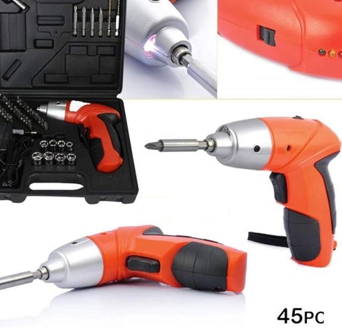 45 PCs Cordless Screwdriver