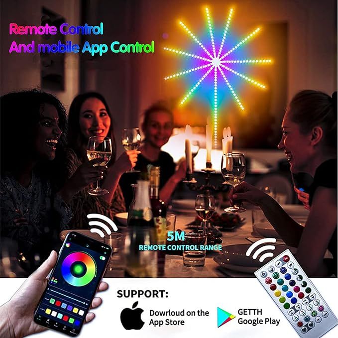 Smart Firework LED Lights